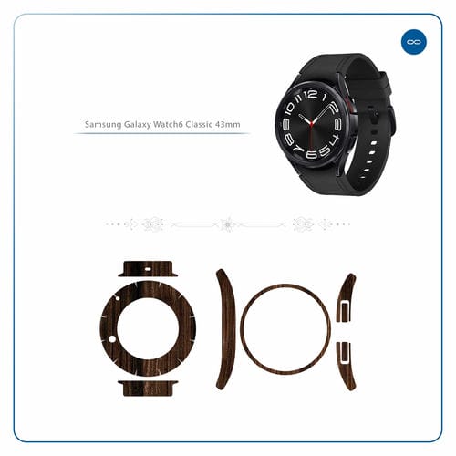 Samsung_Watch6 Classic 43mm_Dark_Walnut_Wood_2